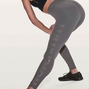 Lululemon X Soulcycle Ride | Reflex Gray Leggings